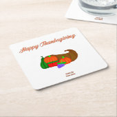 Erntedank Cornucopia Paper Untersetzer (angewinkelt)