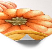 Erntedank Cornucopia Poster (Ecke)