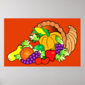Erntedank Cornucopia! Poster (Vorne)