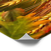 Erntedank Cornucopia Poster (Ecke)