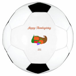 Erntedank Cornucopia Soccer Ball