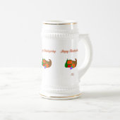Erntedank Cornucopia Stein Tasse (VorderseiteRechts)