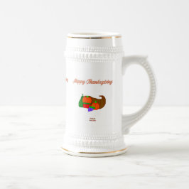 Erntedank Cornucopia Stein Tasse