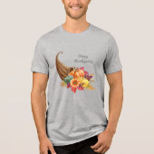 Erntedank Cornucopia T - Shirt (Vorderseite)