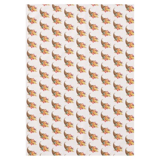 Erntedank Cornucopia Tableclout Tischdecke (Vorderseite)