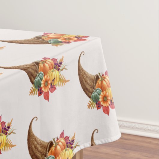Erntedank Cornucopia Tableclout Tischdecke (Beispiel)