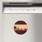 Erntedank/Cornucopie Magnet (In Situ (Geschirrspüler))