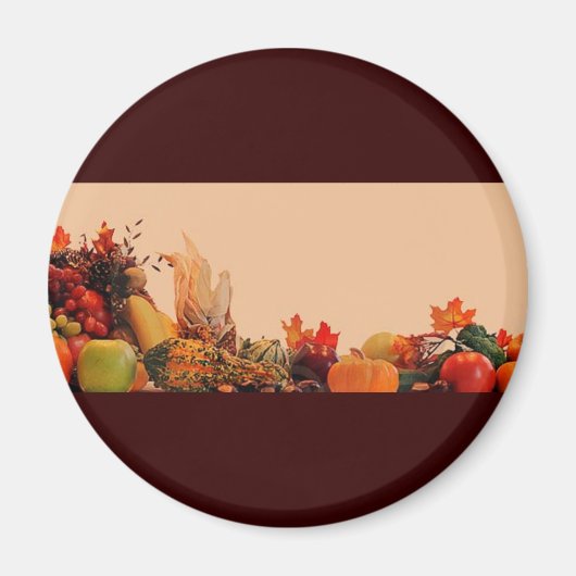 Erntedank/Cornucopie Magnet (Vorne)