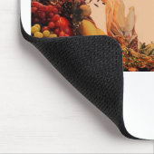 Erntedank/Cornucopie Mousepad (Ecke)