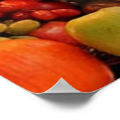 Erntedank/Cornucopie Poster (Ecke)