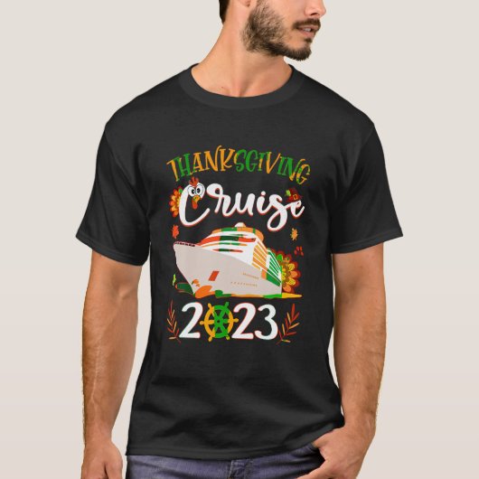 Erntedank Cruise 2023 Herbstpassreihe Cr T-Shirt (Vorderseite)