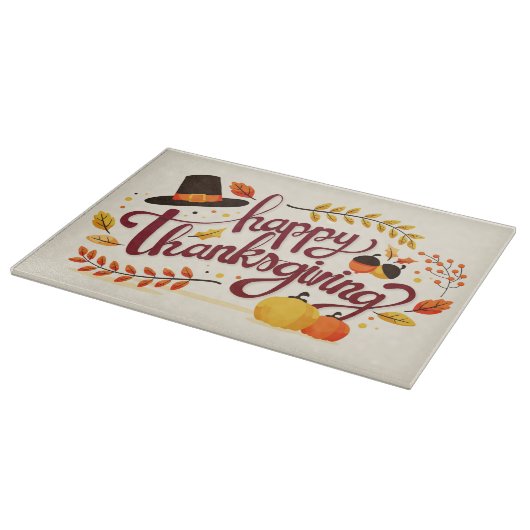 Erntedank Cutting Board Schneidebrett (Ecke)