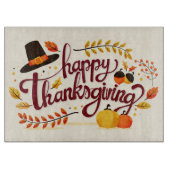 Erntedank Cutting Board Schneidebrett (Vorderseite)