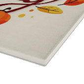 Erntedank Cutting Board Schneidebrett (Ecke)