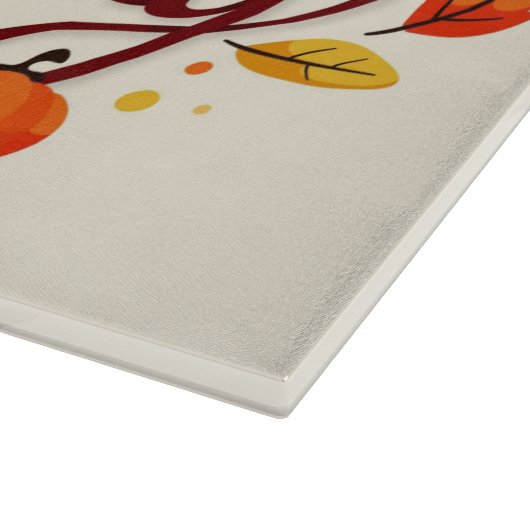 Erntedank Cutting Board Schneidebrett (Ecke)