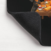 Erntedank Dachshund Hunde Abendessen Fest Herbst M Mousepad (Ecke)