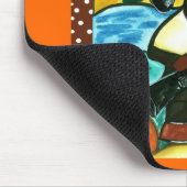 Erntedank Dackel Mousepad (Ecke)