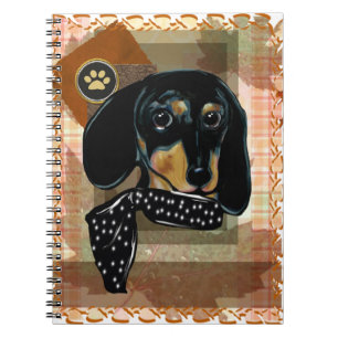 ERNTEDANK DACKEL NOTIZBLOCK