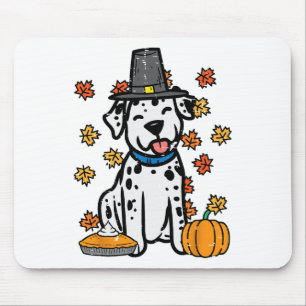 Erntedank Dalmatiner Niedlich Herbst Herbst Hunde  Mousepad