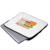 Erntedank dankbar dankbar gesegnet laptopschutzhülle (Vorne Knopf)