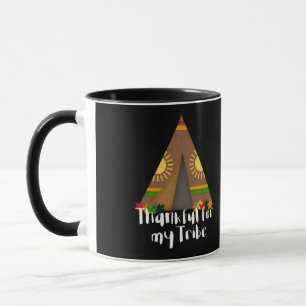 Erntedank dankbar für meinen Stamm Tasse