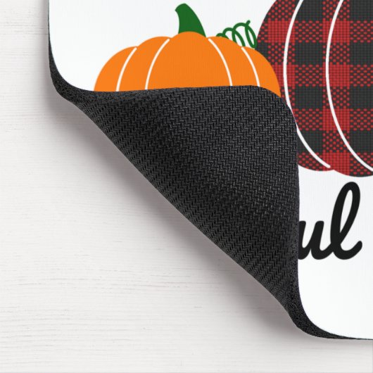 Erntedank Dankbar Mousepad (Ecke)