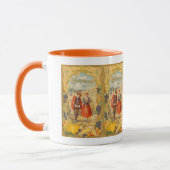 Erntedank Dankbarkeit Pilgrims Tasse (Links)