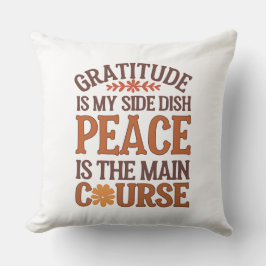 Erntedank Dankbarkeit und Frieden Kissen