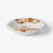 Erntedank Day Bowls for Family Pappteller (Gewinkelt)