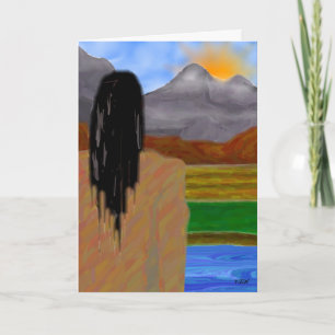 Erntedank Day Card Feiertagskarte