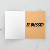 ERNTEDANK DAY CARDS, BLESSED KARTE (Innenseite)