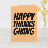 ERNTEDANK DAY CARDS, BLESSED KARTE (Gelbe Blume)