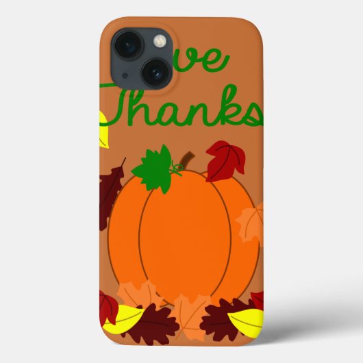 Erntedank Day Case-Mate iPhone Hülle (Rückseite)