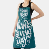 Erntedank Day Celebrate mit Familie und Freunden Schürze (InSitu)