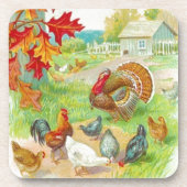 Erntedank Day Cork Untersetzer (Vorderseite)