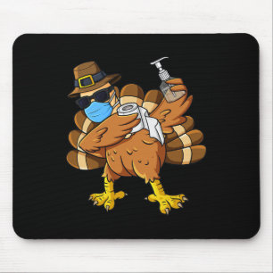 Erntedank Day Dabbing Türkei Pilgris Boys Kinder Mousepad
