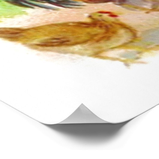 Erntedank Day Gerahmt Print Poster (Ecke)