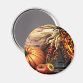 Erntedank Day Magnet (Vorderseite/Rückseite)