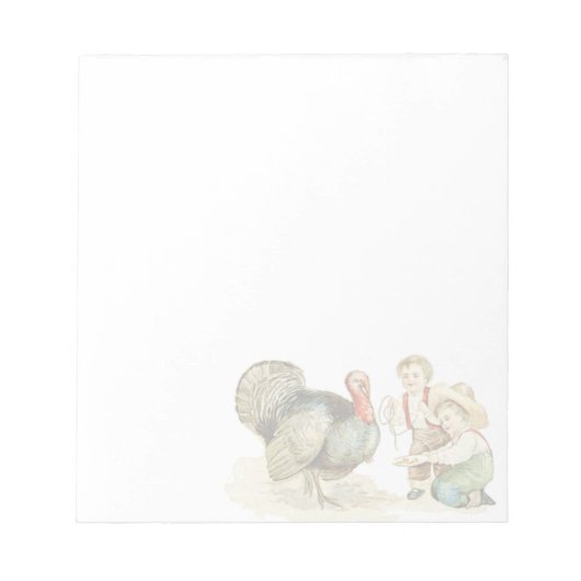 Erntedank Day Notepad Notizblock (Vorderseite)