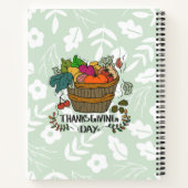 Erntedank Day Notizblock (Rückseite)