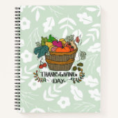 Erntedank Day Notizblock (Vorderseite)