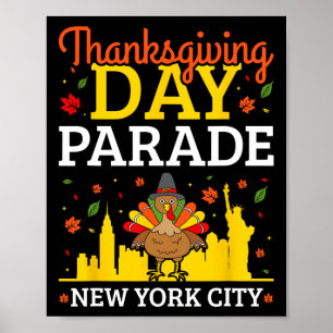 Erntedank Day Parade New York City Poster