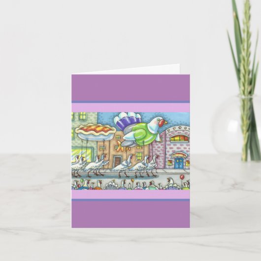 ERNTEDANK DAY PARADE TÜRKEY HELIUM BALLOONS BLK KARTE (Vorderseite)