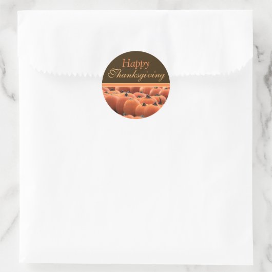 Erntedank Day Pumpkin Envelope Stickers (Tasche)