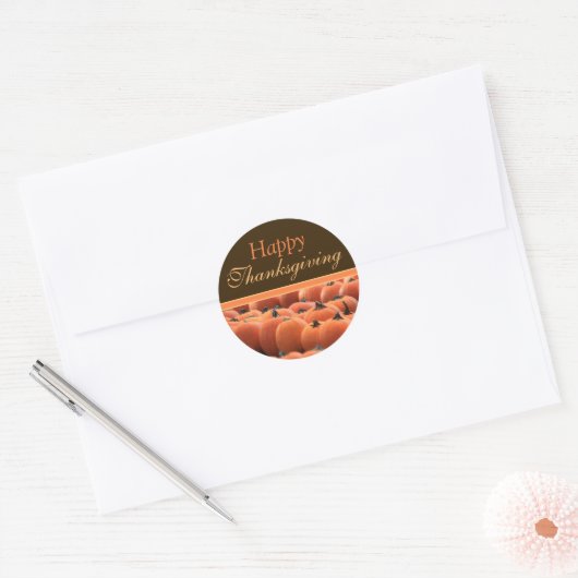 Erntedank Day Pumpkin Envelope Stickers (Umschlag)