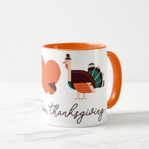 Erntedank Day Quote, Liebe Frieden Erntedank Tasse