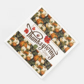 Erntedank Day Serviette (Ecke)