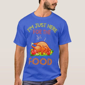 Erntedank Day Shirt bin ich nur hier für das Essen