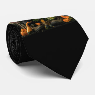 Erntedank Day Szene mit Bench und Fall Ernte Krawatte