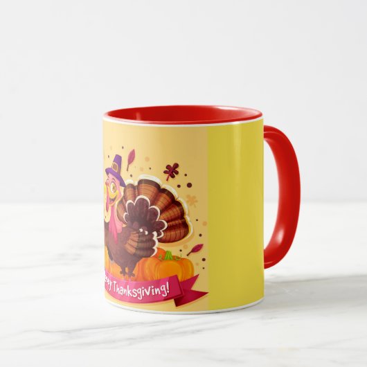 Erntedank Day Tasse (VorderseiteRechts)